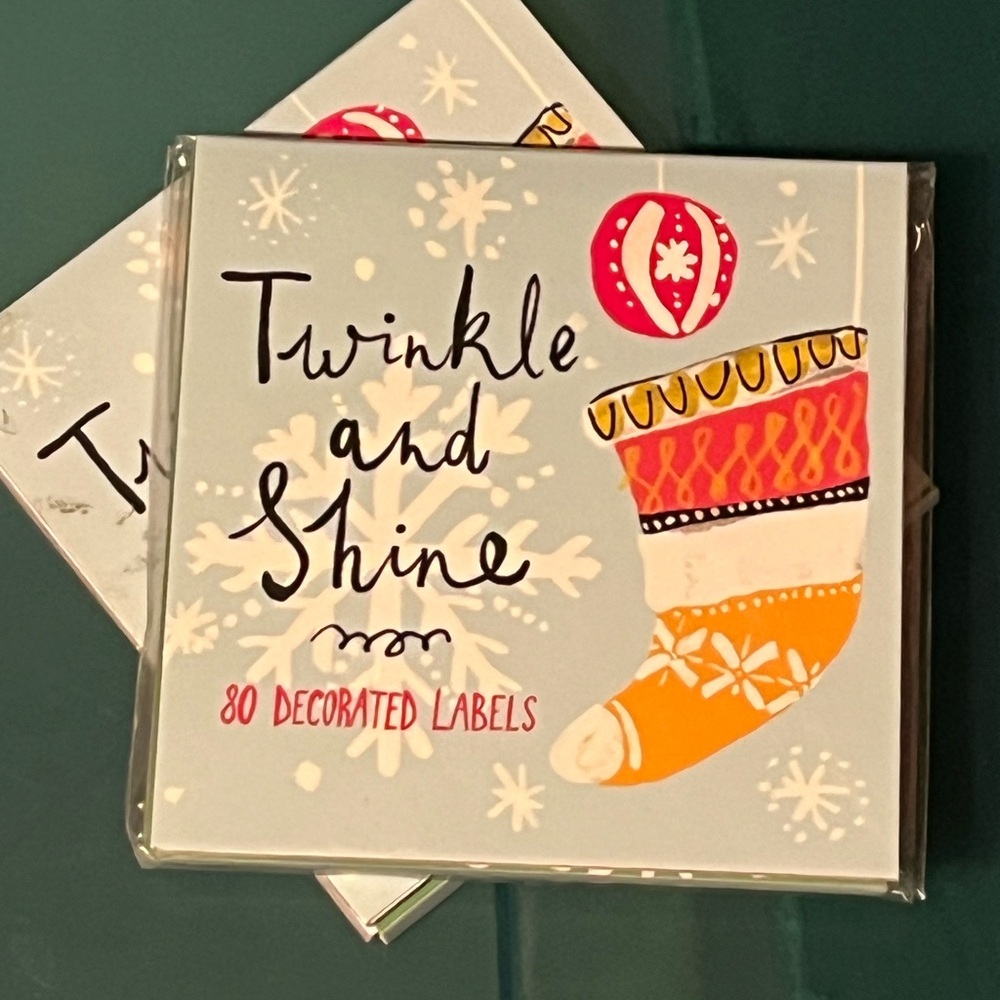 Anthropologie Christmas Gift Labels x 2 - Picture 2 of 11